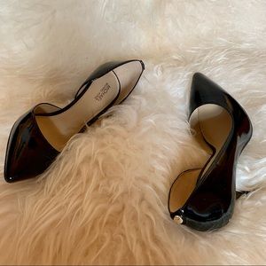 NEW MK Black Patent leather pumps